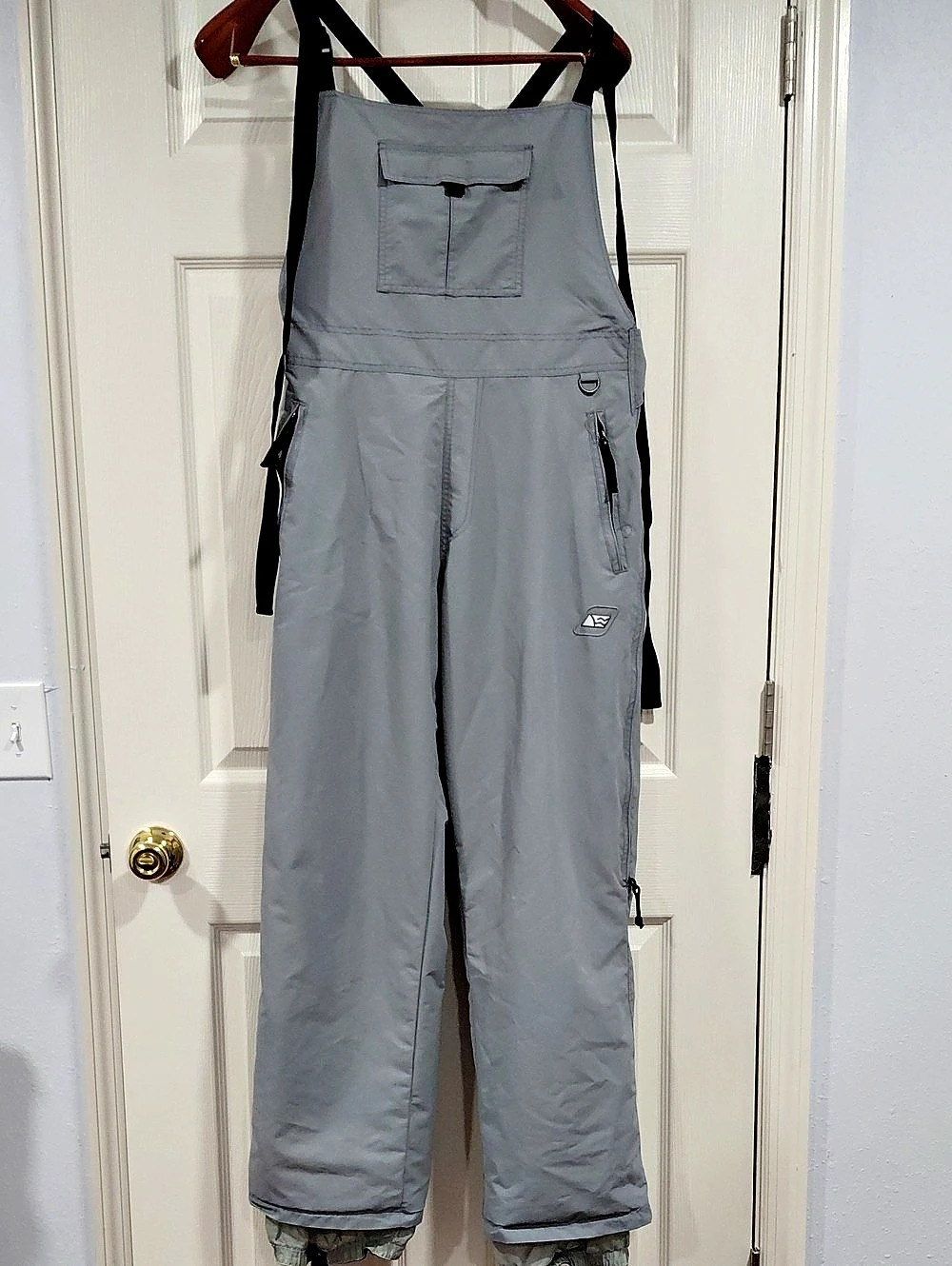 WAVE RAVE LADIES Gray Snow Bib Pants